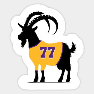 Luka Doncic GOAT Sticker